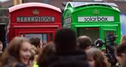 Descripción: Descripción: Las cabinas telefónicas de Londres se transforman en cargadores para móviles