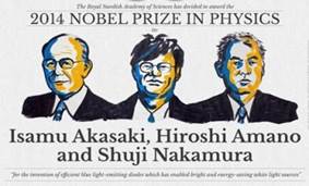 Descripción: Descripción: El Nobel de Física 2014, para los padres de las lámparas LED