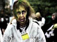 Descripción: Descripción: Greenpeace organiza cinco carreras zombis en el entorno de las centrales nucleares españolas