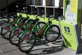 Descripción: Descripción: Mendoza ya tiene las primeras estaciones automáticas de bicicletas